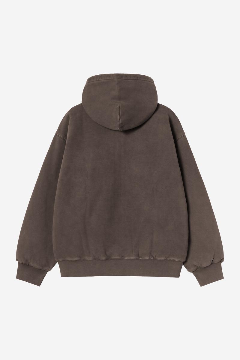 Carhartt Hooded Vista Jacket - Tobacco, Garment dyed