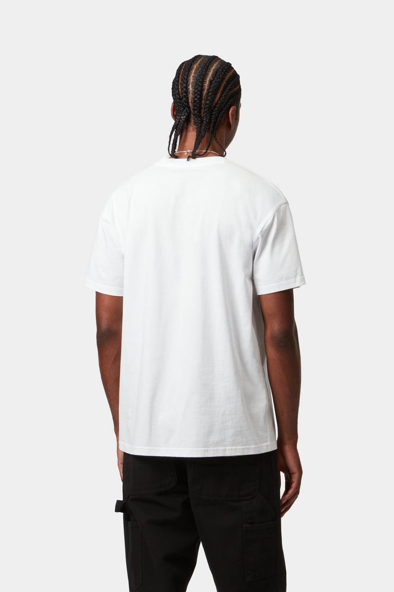 Carhartt S/S American Script T-Shirt - White