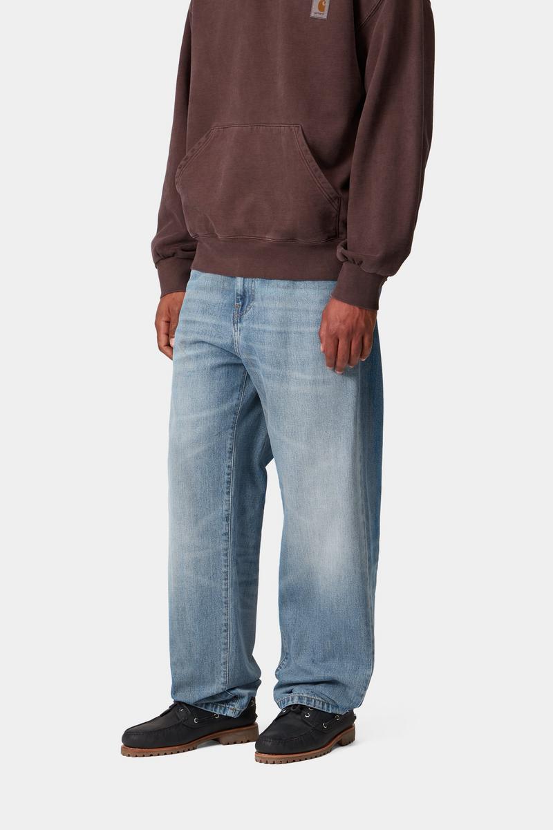 Carhartt Aaron Pant - Blue, Burst washed