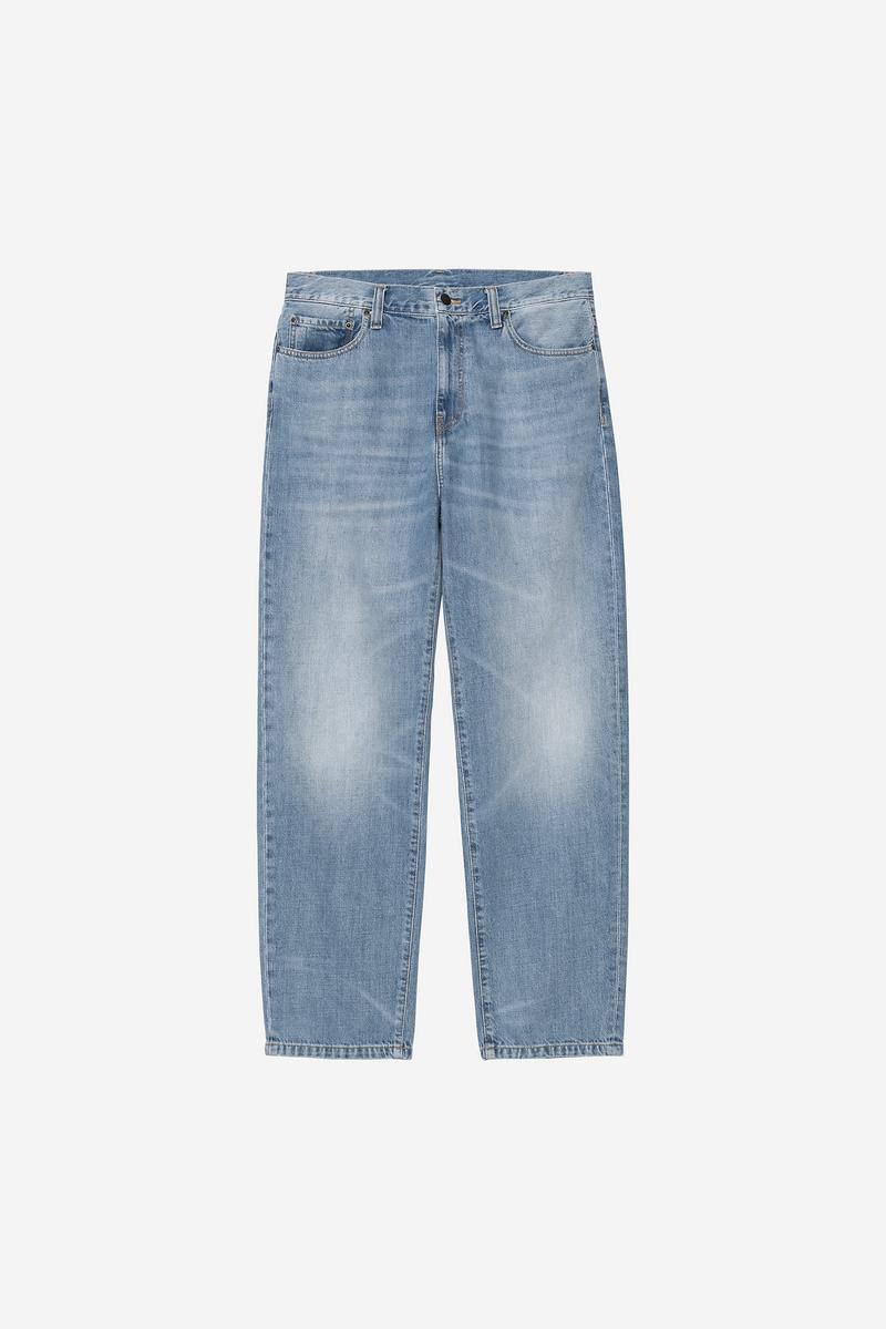 Carhartt Aaron Pant - Blue, Burst washed