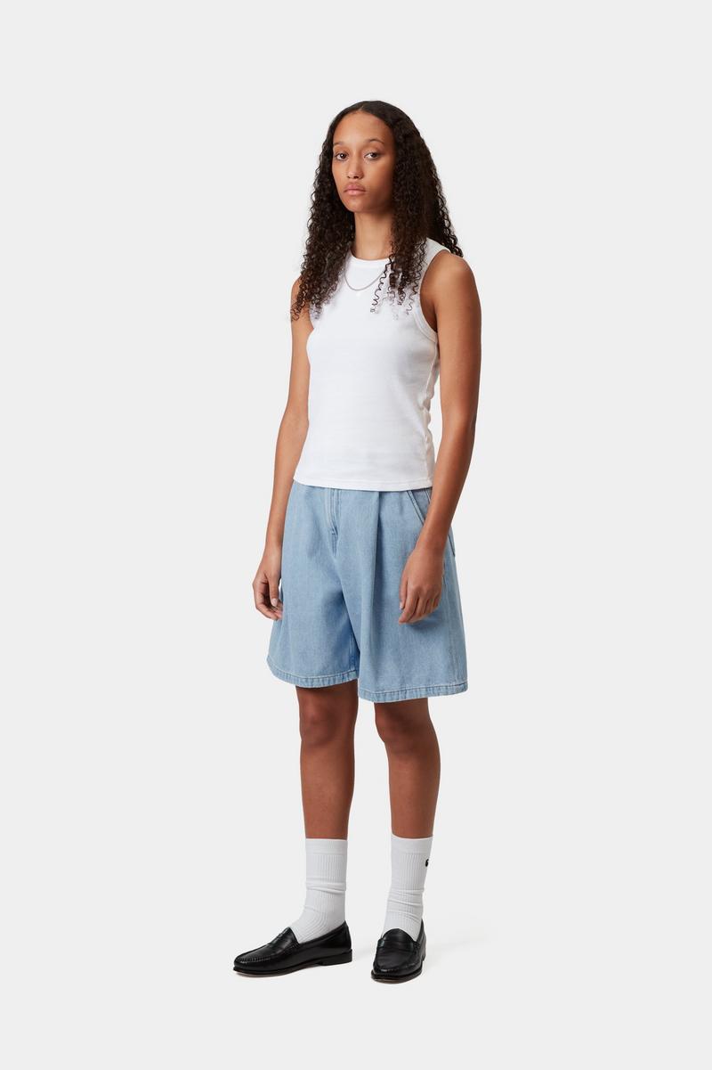 Carhartt Alta Short - Blue, Stone bleached