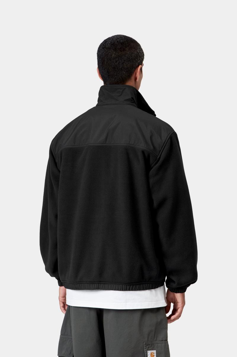 Carhartt Edmore Sweat Jacket - Black / White