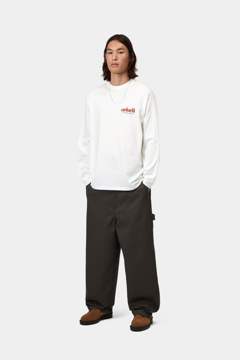 Carhartt L/S Framework T-Shirt - White