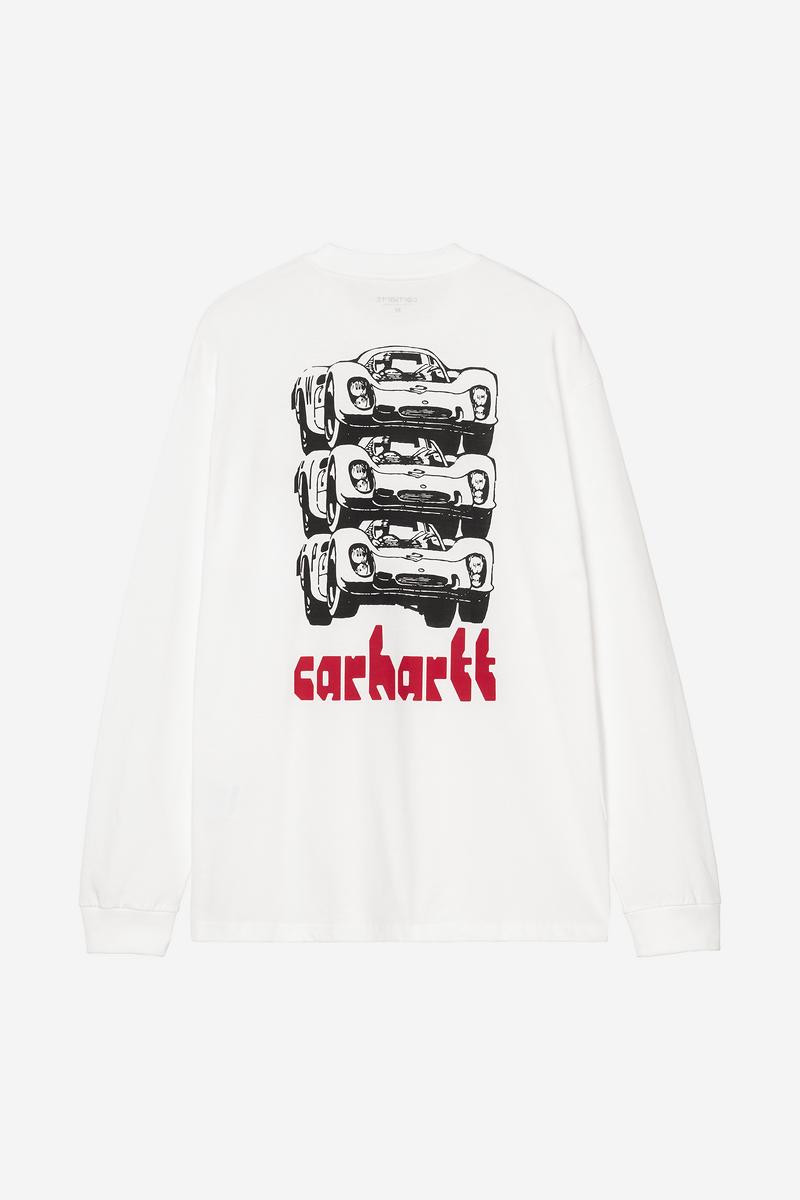 Carhartt L/S Framework T-Shirt - White