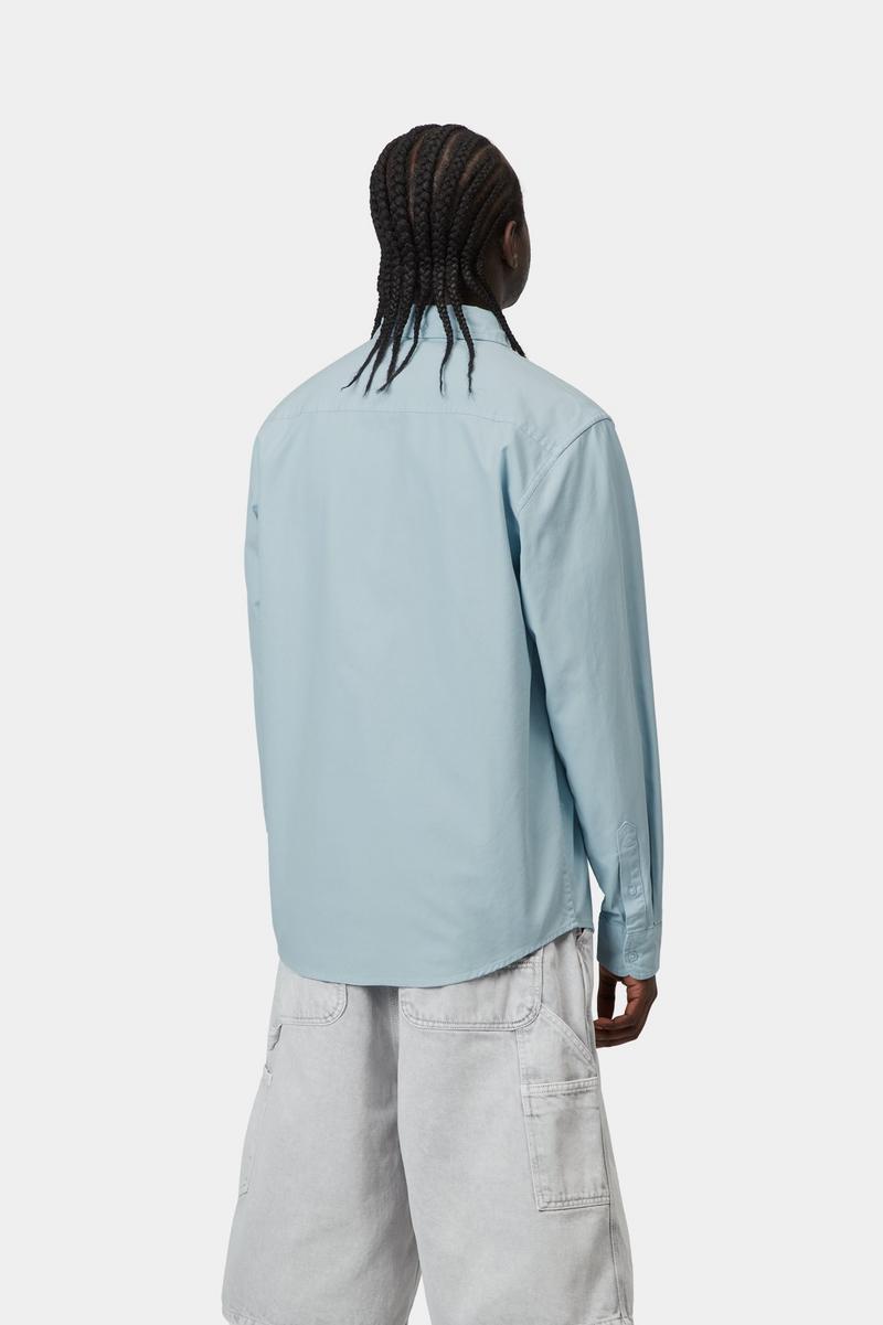 Carhartt L/S Bolton Shirt - Icaria, Garment dyed