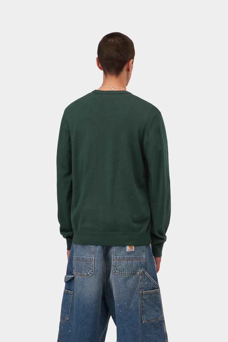 Carhartt Madison Sweater - Dark Scarab / Wax
