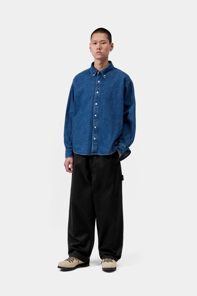 Carhartt Holden Pant - Black, Rigid