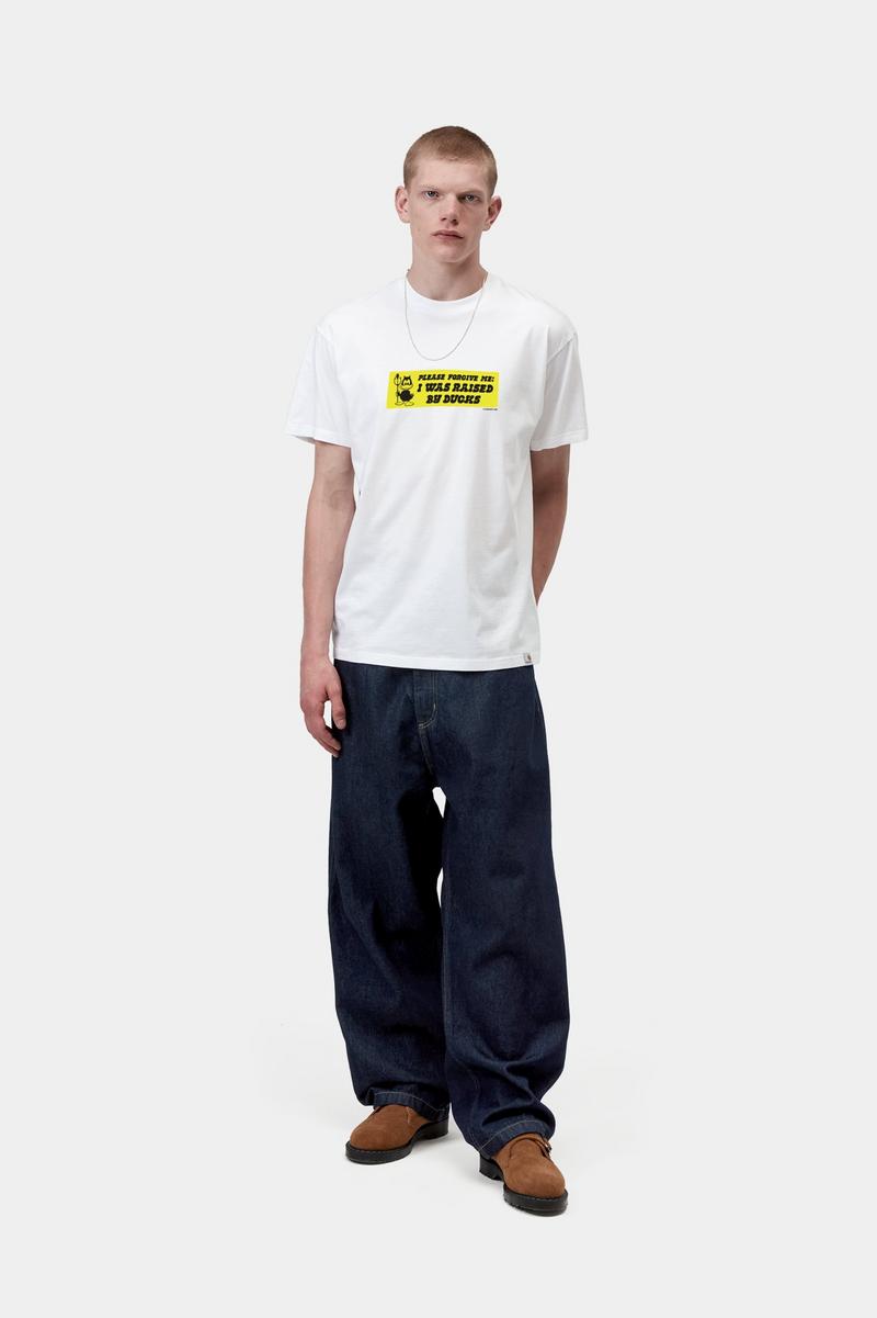 Carhartt S/S Bumper Stickers T-Shirt - White