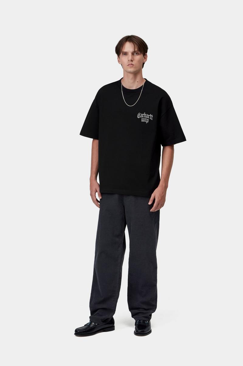 Carhartt S/S Blackletter T-Shirt - Black