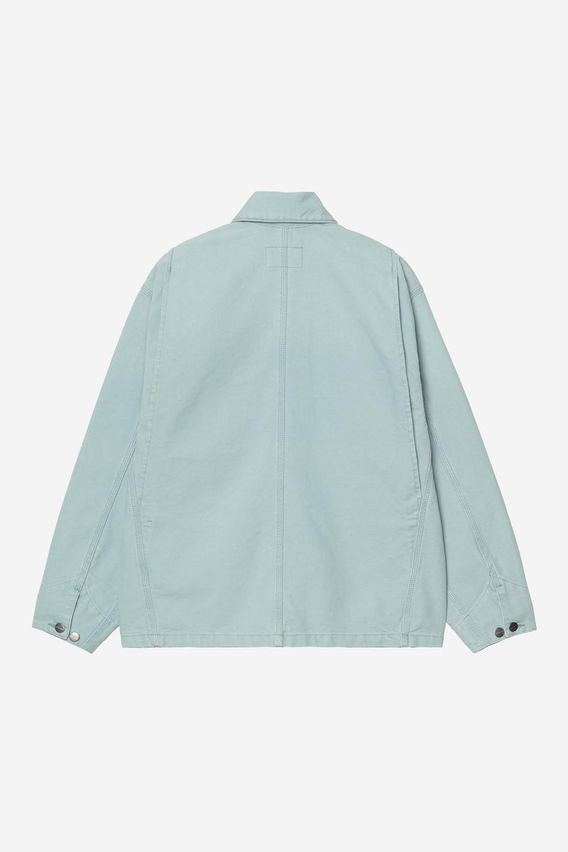 Carhartt OG Michigan Coat - Tourmaline / Tourmaline, Stone canvas