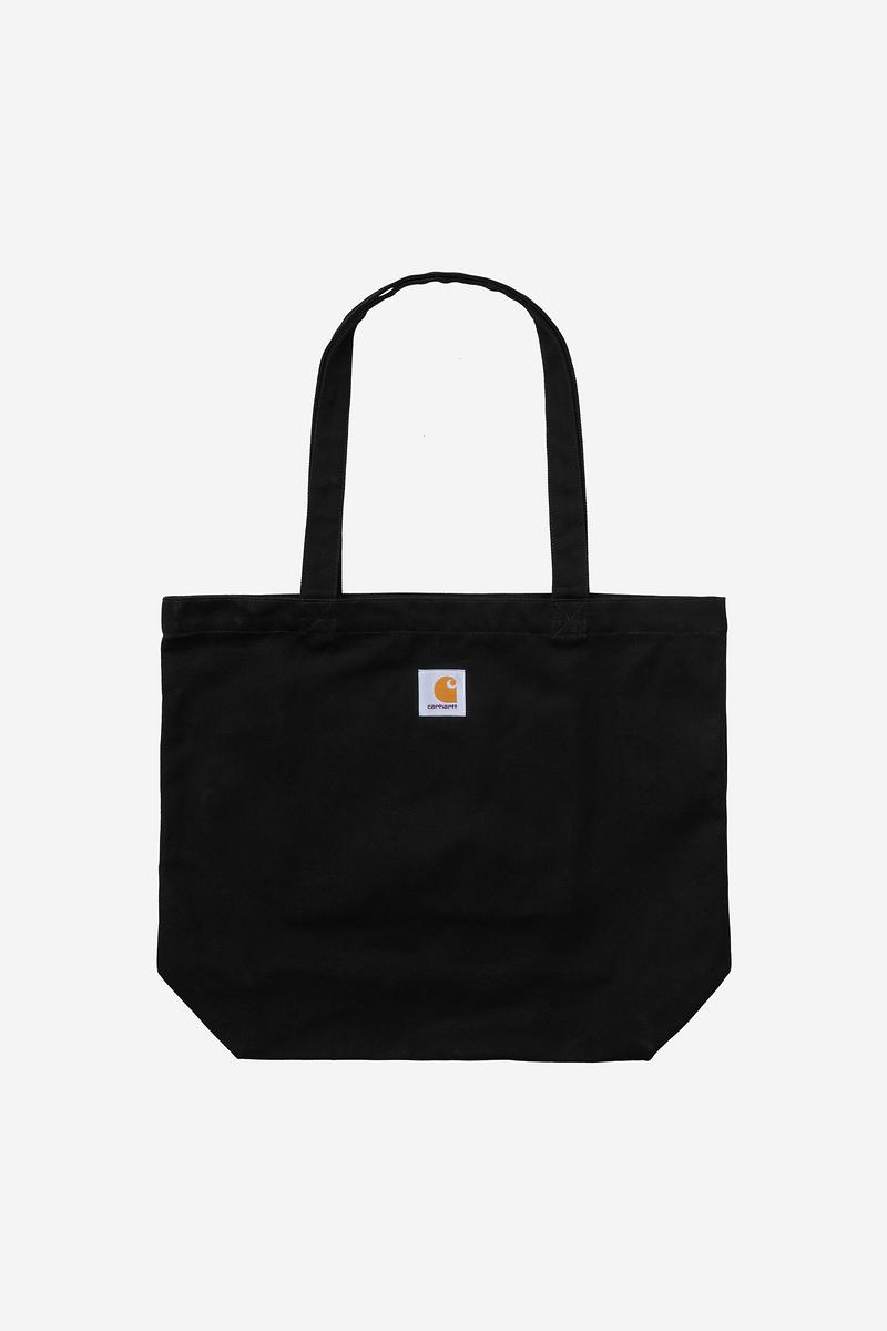 Carhartt Canvas Graphic Tote - Spoiled Print, Black