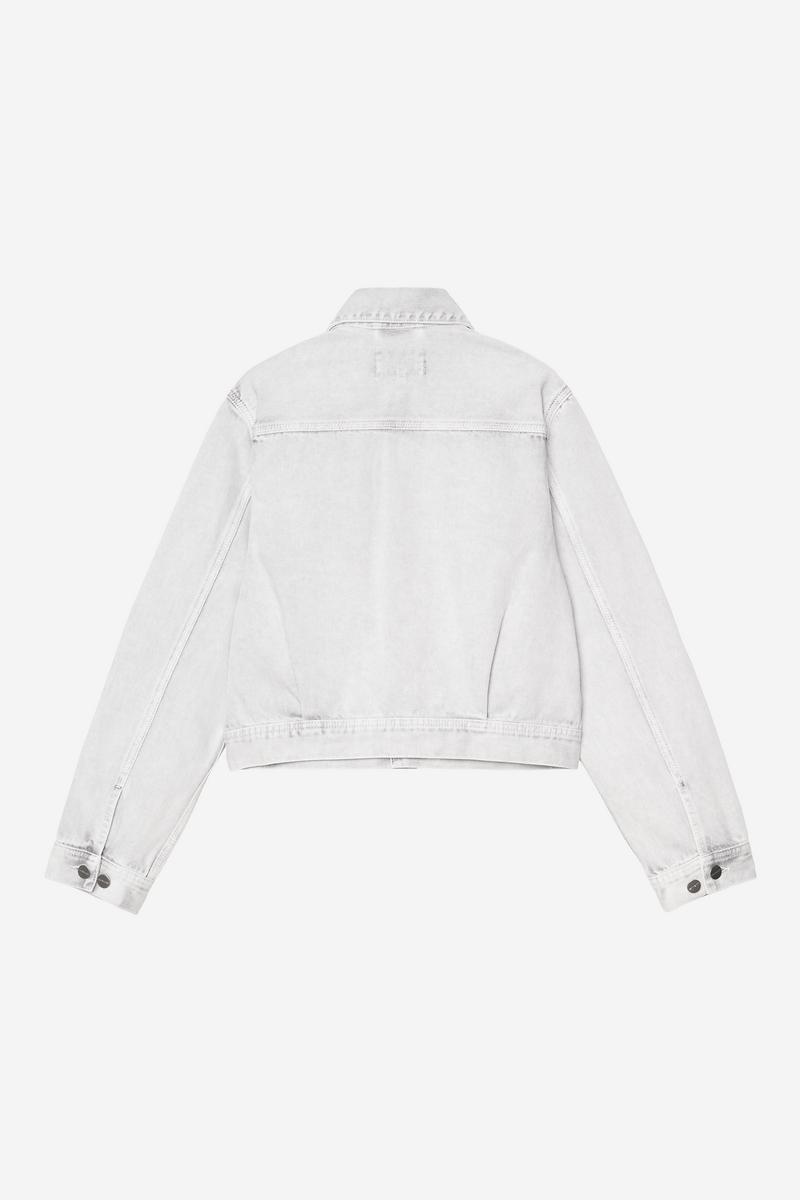 Carhartt Arca Jacket - Black, Chalk wash