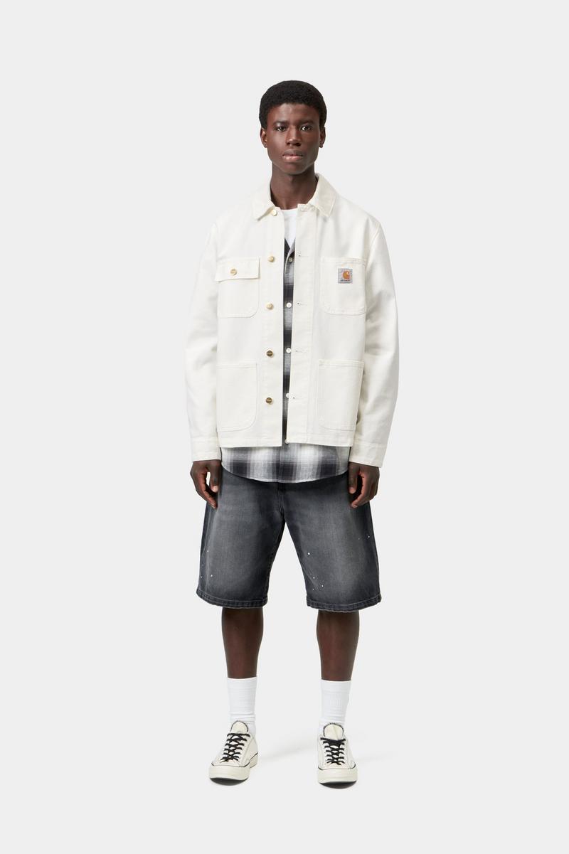 Carhartt Michigan Coat (Summer) - Wax / Wax, Rinsed