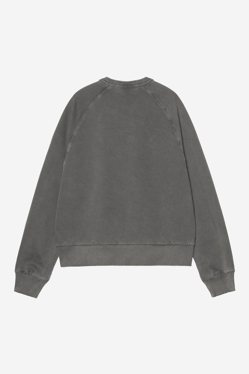 Carhartt Torion Sweatshirt - Black, Grind wash