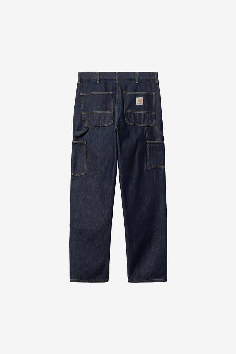 Carhartt Double Knee Pant - Blue, Rinsed