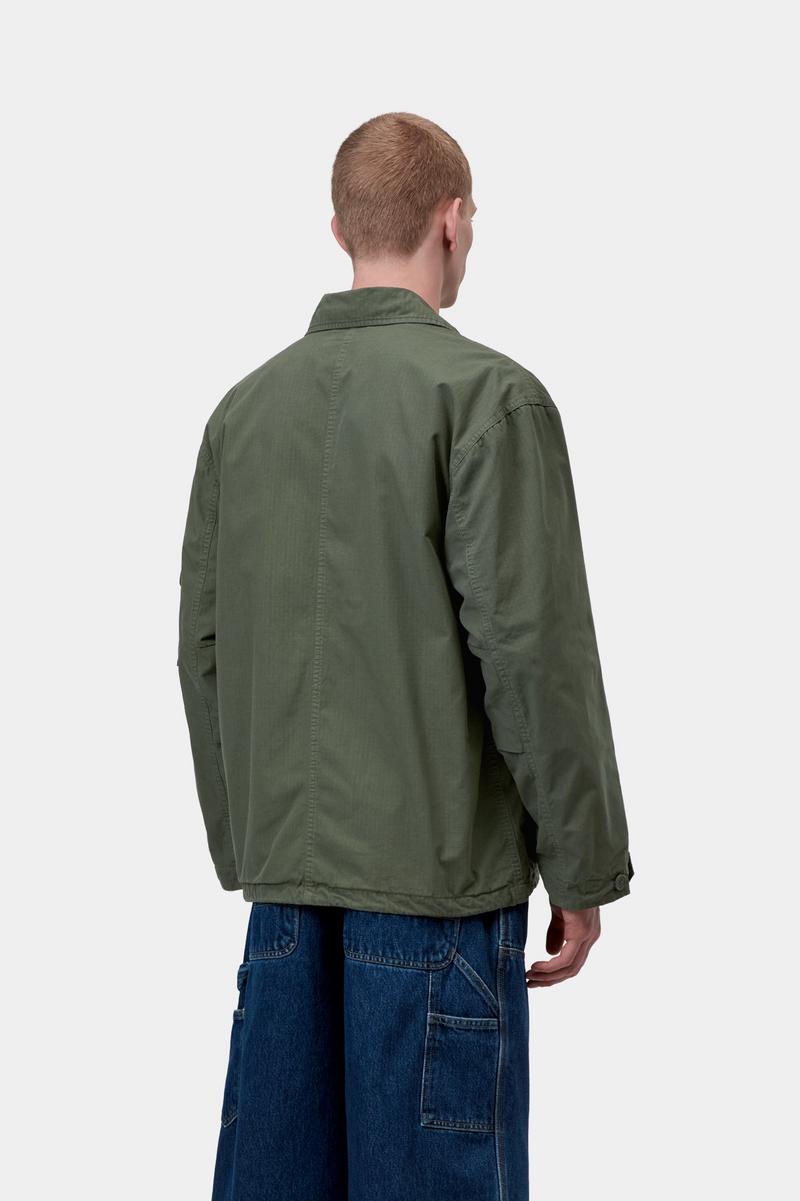 Carhartt Mandelson Jacket - Leaf, Garment dyed
