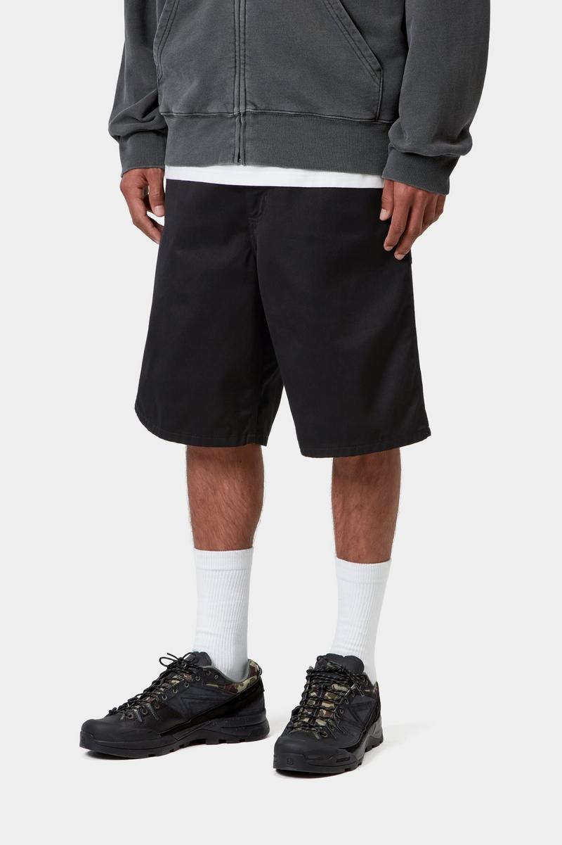Carhartt Simple Short - Black, Rinsed