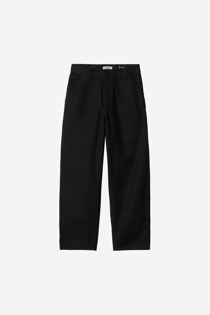Carhartt Brandon Single Knee Pant - Black, Rinsed