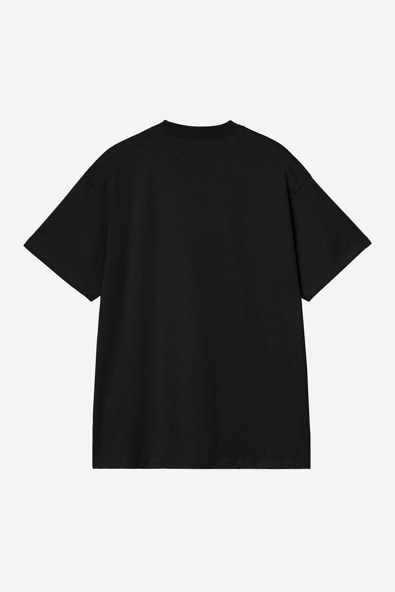 Carhartt S/S Small Heart T-Shirt - Black / Black