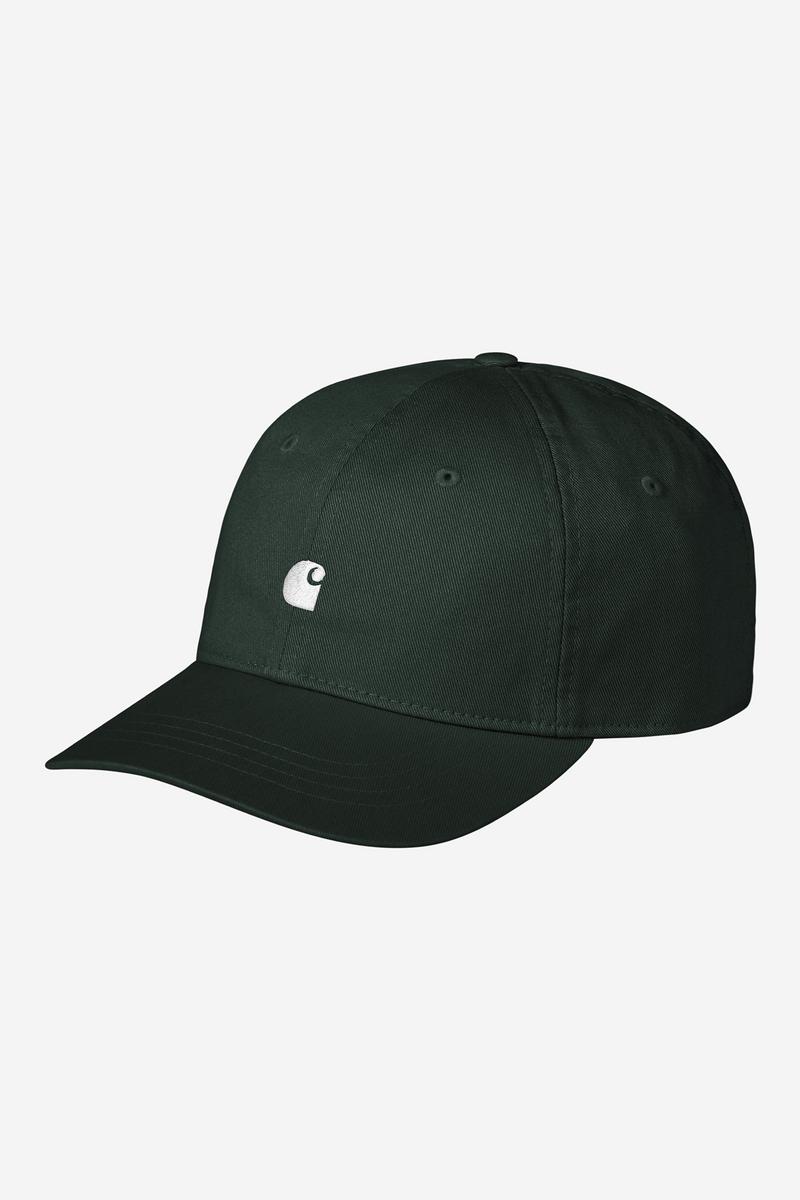 Carhartt Madison Logo Cap - Dark Scarab / White