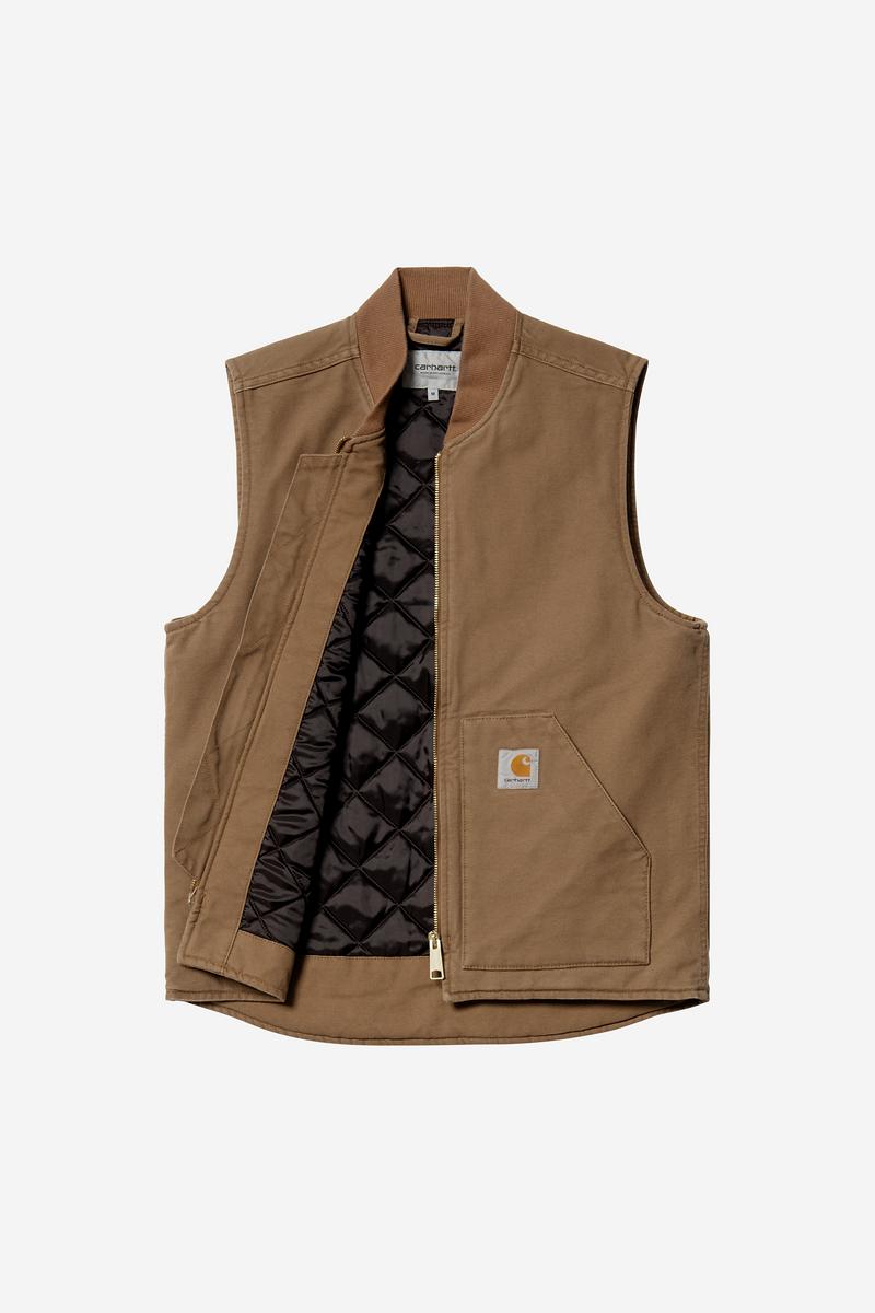 Carhartt Classic Vest - Hamilton Brown, Rinsed