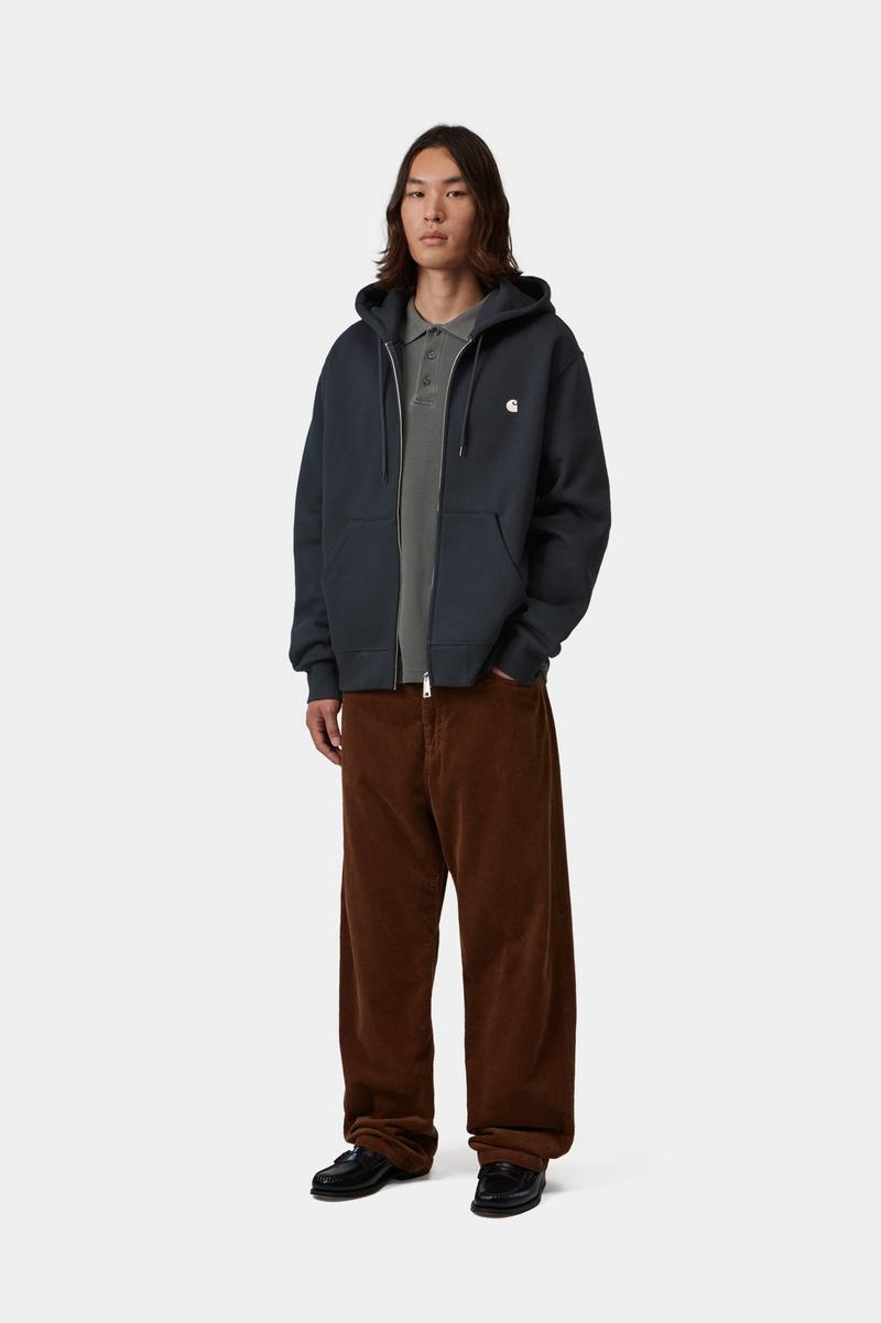 Carhartt Hooded Mack Sweat Jacket - Dark Navy / Wax