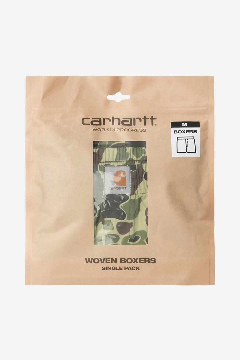 Carhartt Cotton Boxer - Camo Duck, Green