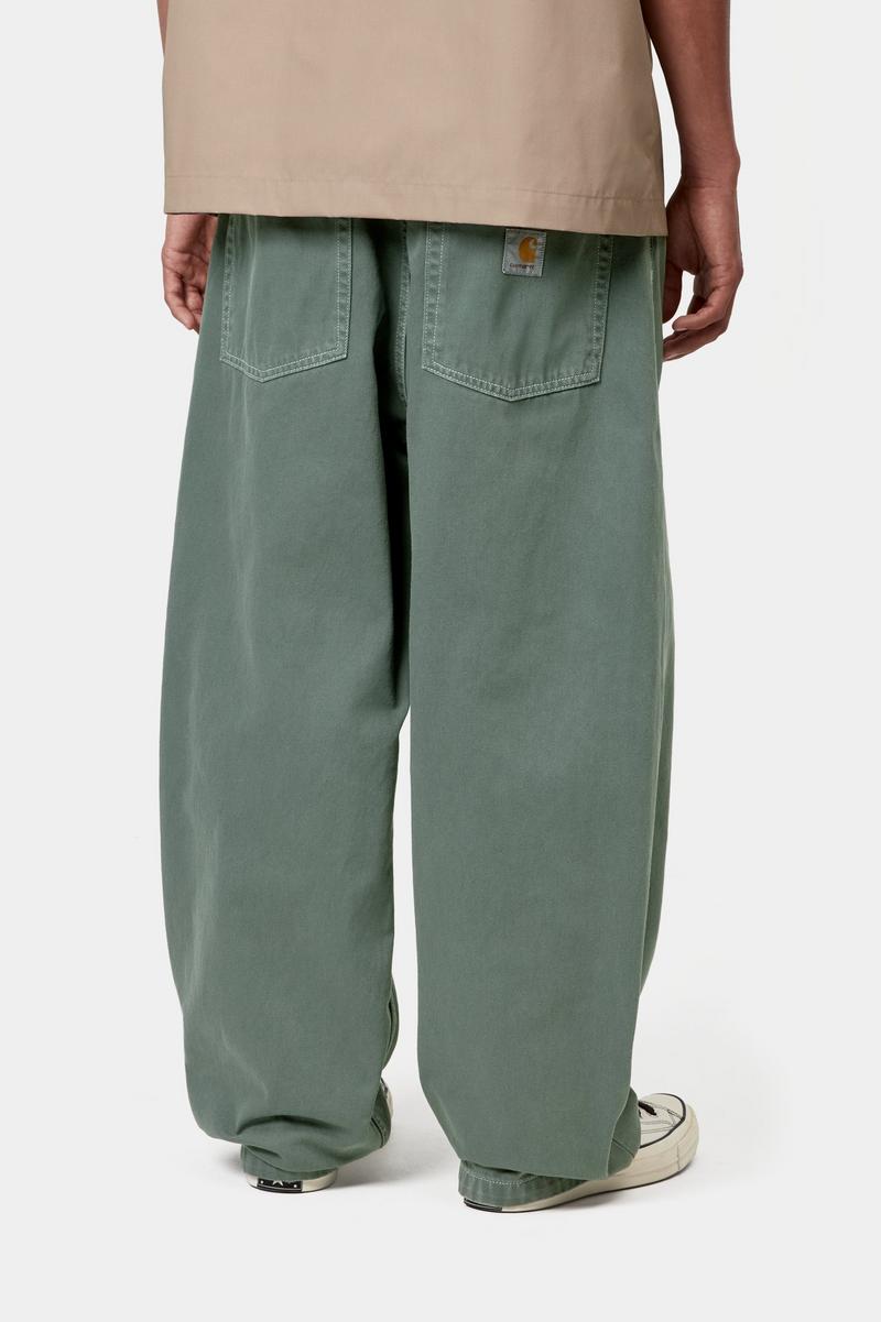 Carhartt Brandon Pant - Velvet Green, Stone dyed