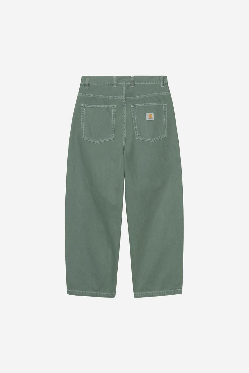 Carhartt Brandon Pant - Velvet Green, Stone dyed