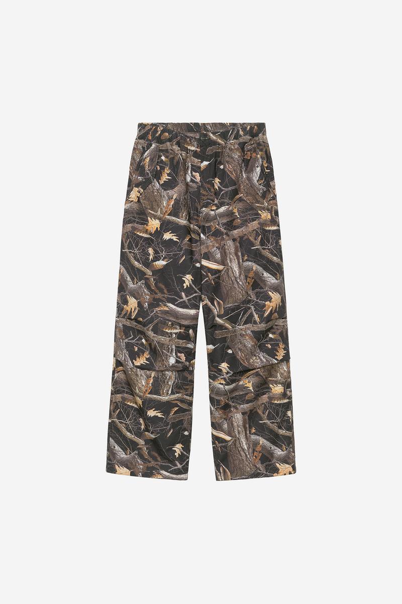 Carhartt Fletcher Pant - Camo Feather Tree, Black, Rinsed