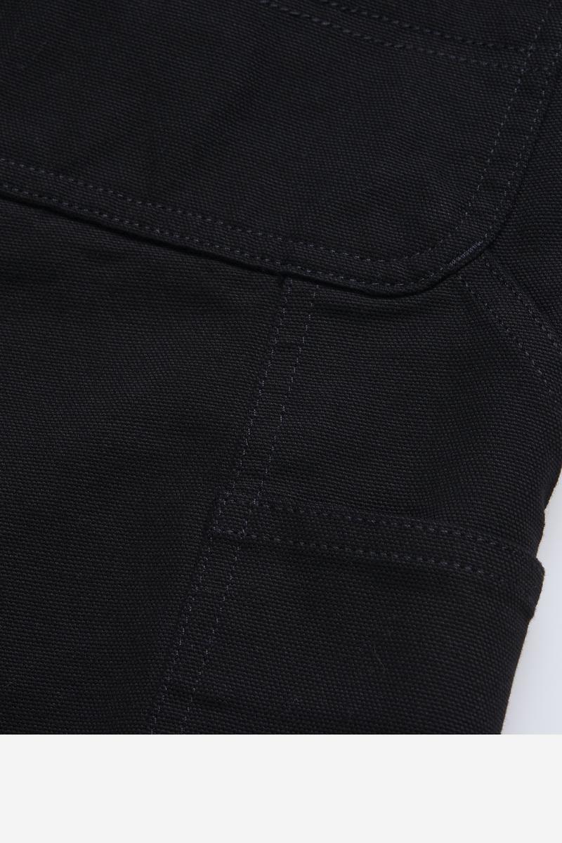 Carhartt Single Knee Short - Black, Rinsed