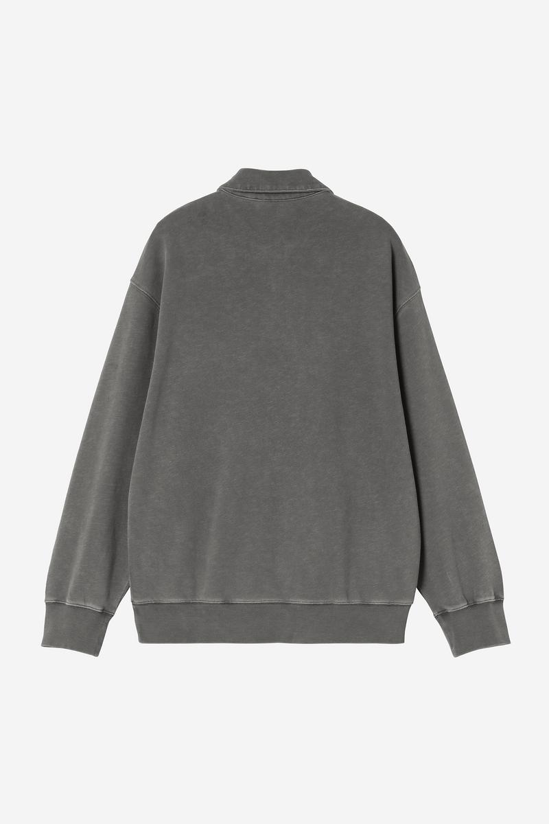 Carhartt Harper Polo - Black, Garment dyed