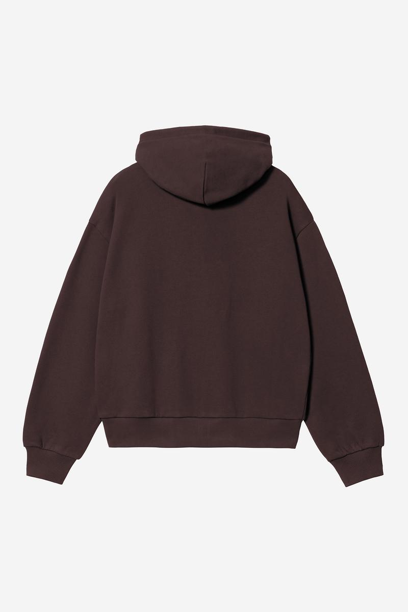 Carhartt Hooded Casey Jacket - Palisander / Silver