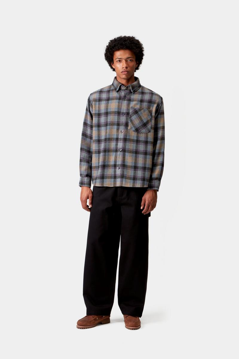 Carhartt L/S Dern Shirt - Dern Check, Lokers