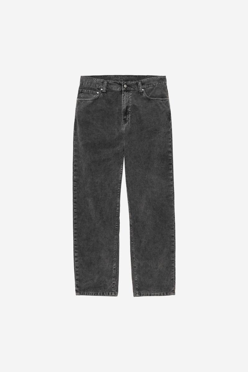 Carhartt Aaron Pant - Black, Dusky washed