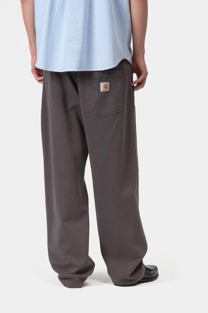 Carhartt Floyde Pant - Graphite, Garment dyed