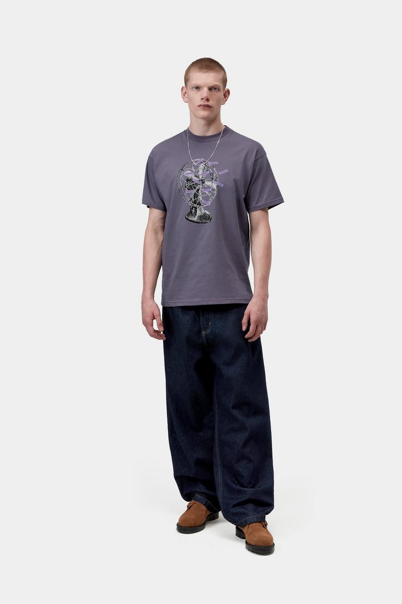 Carhartt S/S Fan T-Shirt - Shady Purple