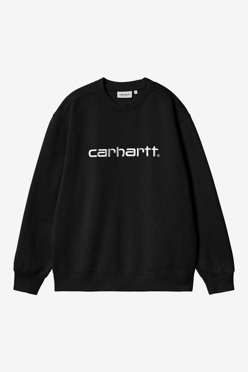 Carhartt Sweatshirt - Black / White