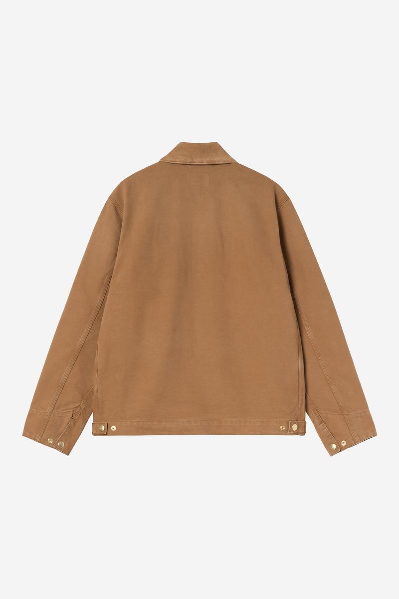 Carhartt Detroit Jacket - Hamilton Brown / Hamilton Brown, Stone canvas