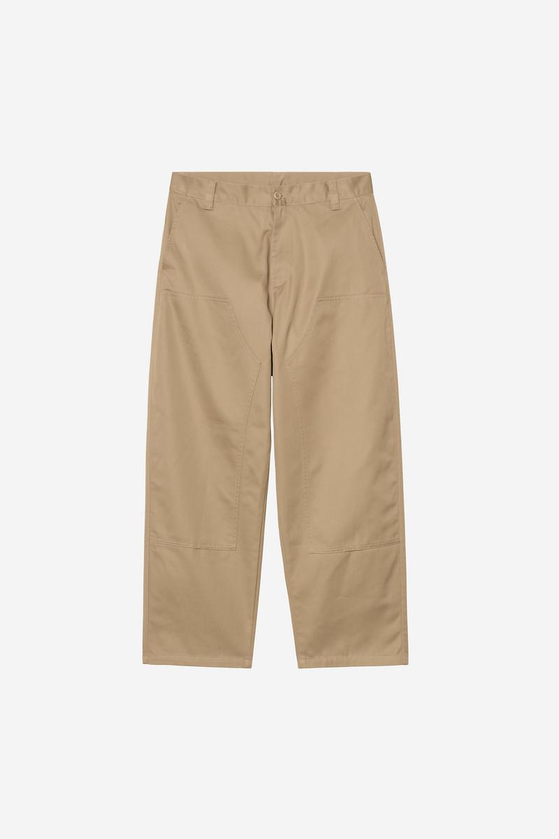 Carhartt Brady Double Knee Chino Pant - Leather, Rinsed