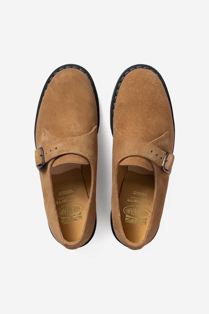Carhartt Solovair x Carhartt WIP Single Buckle Monk - Hamilton Brown