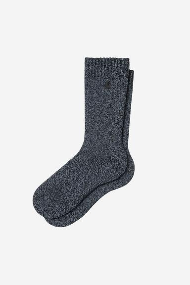 Carhartt Tony Socks - Black / Shady Blue Carhartt Tony Socks - Black / Shady Blue