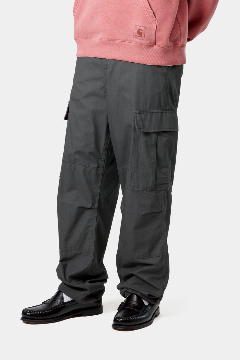 Carhartt Regular Cargo Pant - Graphite, Rinsed