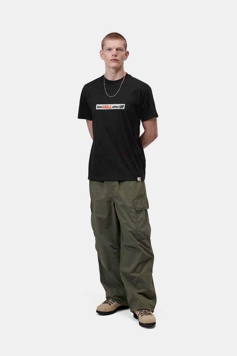 Carhartt S/S Bumper Stickers T-Shirt - Black