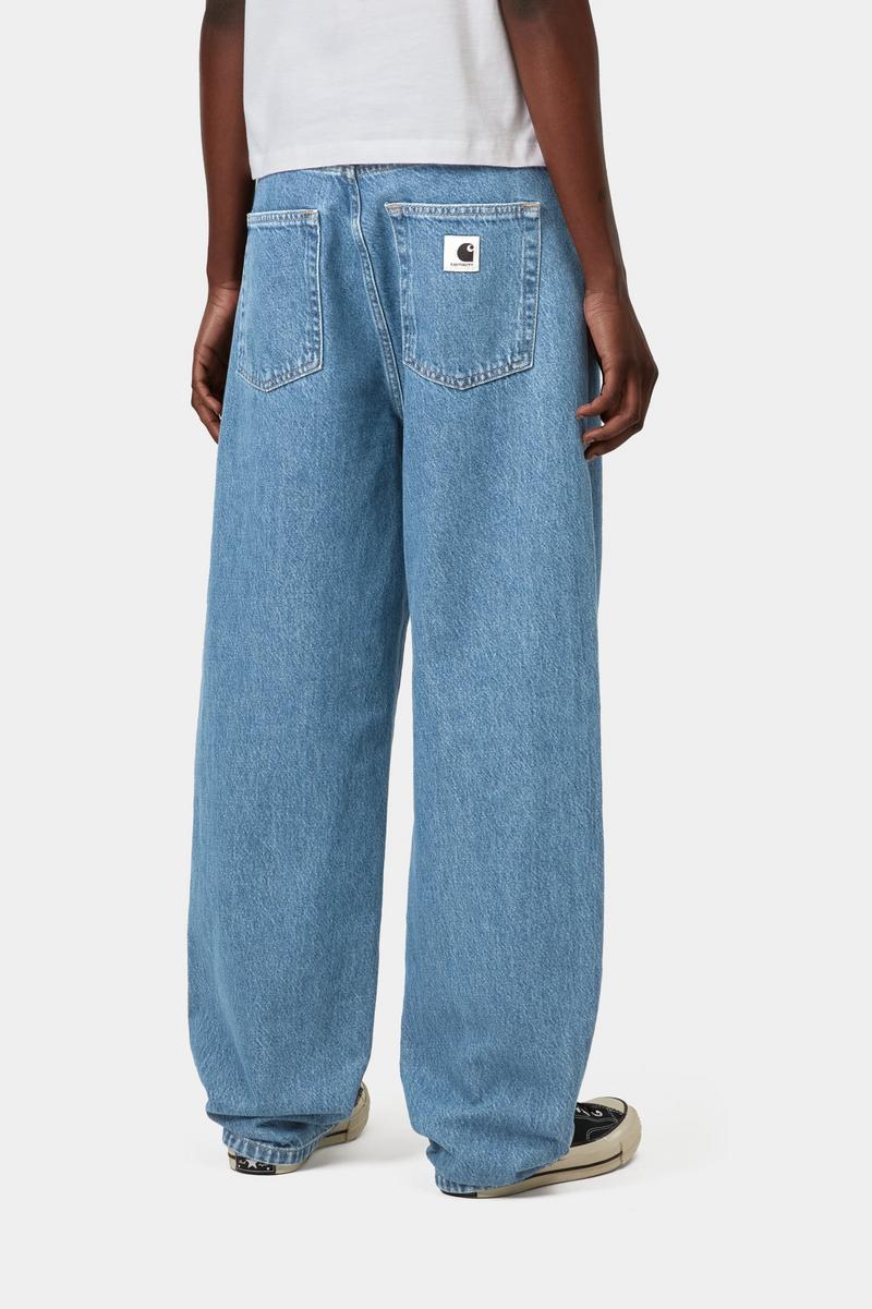 Carhartt Arin Pant - Blue, Heavy stone wash