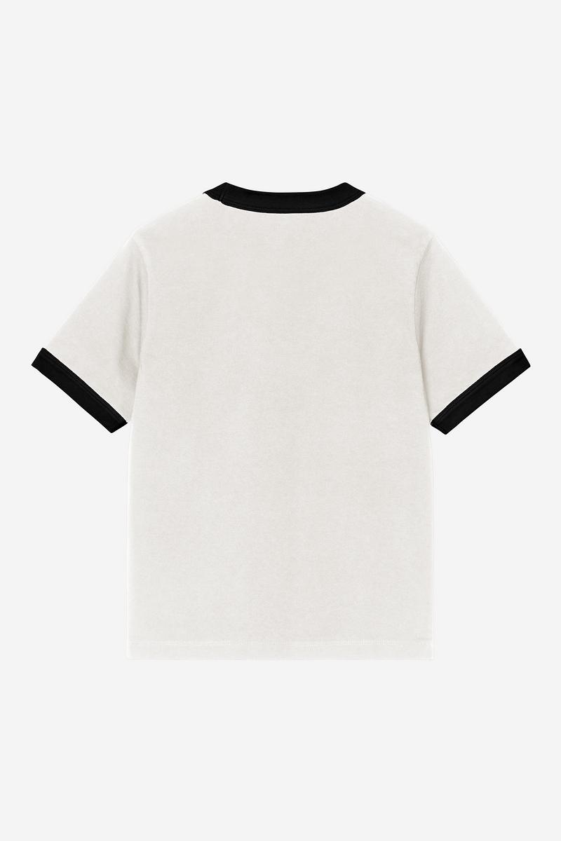 Carhartt S/S Outlaw Star Ringer T-Shirt - Wax / Black, Heavy stone wash