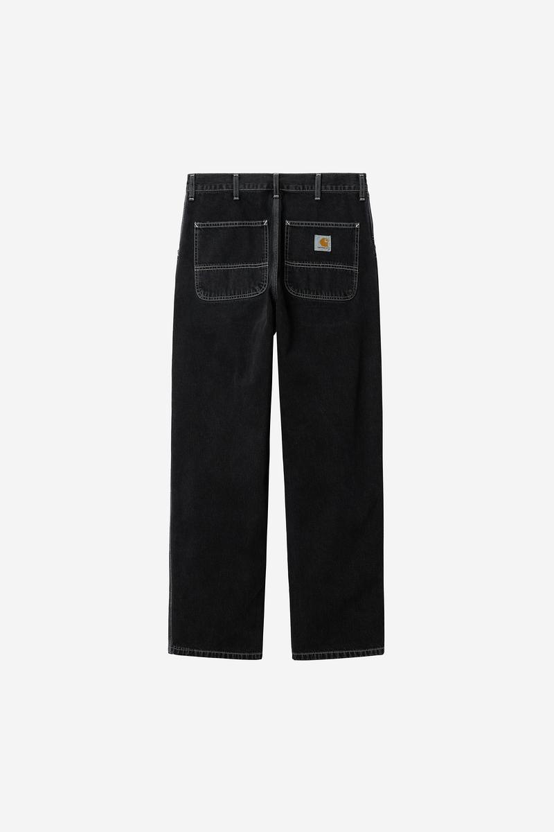 Carhartt Simple Pant - Black, Heavy stone wash