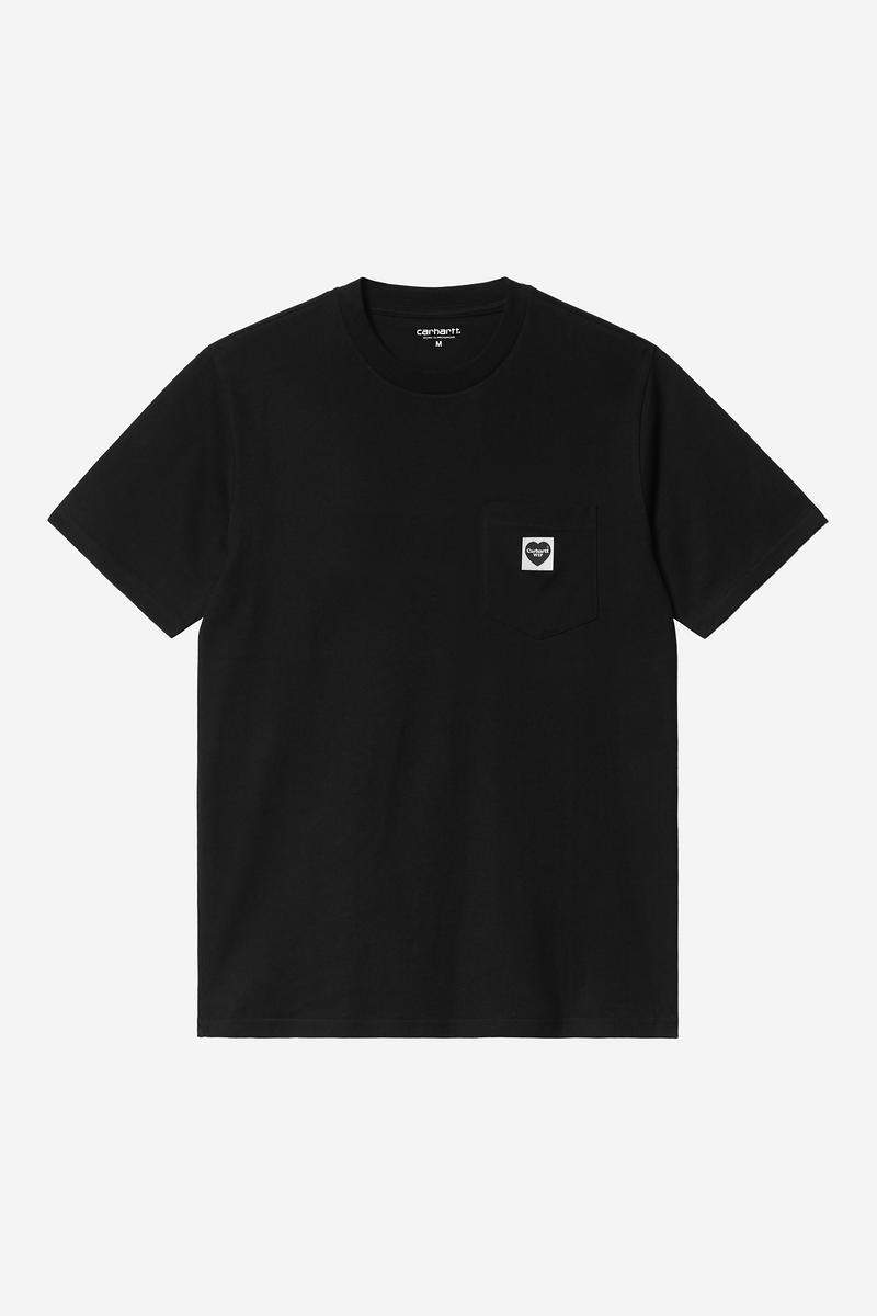 Carhartt S/S Pocket Heart T-Shirt - Black / Black