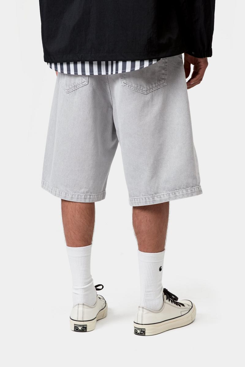 Carhartt Landon Short - Black, Chalk wash