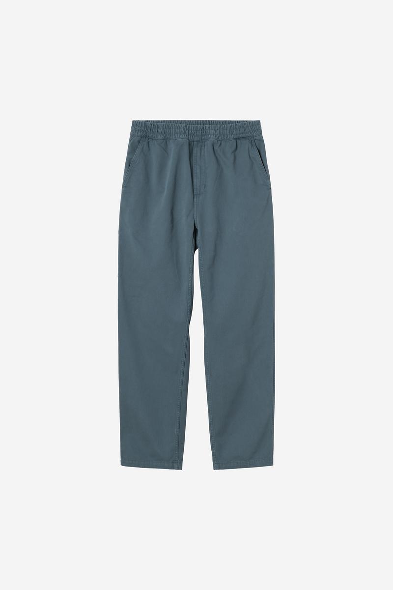 Carhartt Flint Pant - Office Blue, Garment dyed